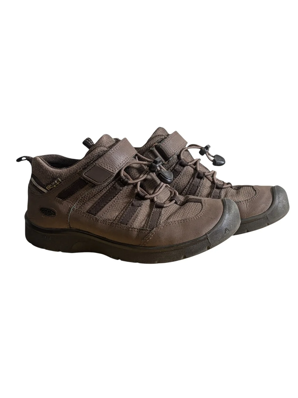 Waterproof KEEN Hikeport 2 Mid Hiking Boots Youth Size 4 Brown
